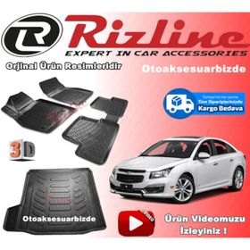 Rizline Chevrolet Cruze 3D Havuzlu Paspas