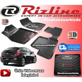 Rizline Chevrolet Cruze 3D Havuzlu Paspas
