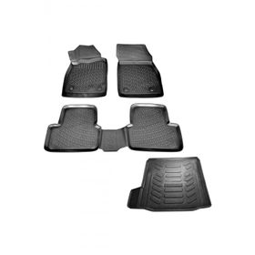 Rizline Chevrolet Cruze Sedan 2009 Sonrası 3D Havuzlu Paspas + 3D Bagaj Havuzu