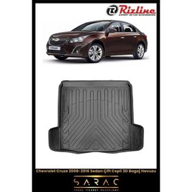 Rizline Chevrolet Cruze Sedan 2016 Çift Cepli 3D Bagaj Havuzu