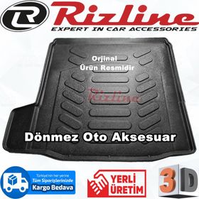 Rizline Chevrolet Cruze Sedan Çift Cepli 3D Bagaj Havuzu