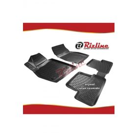 Rizline Chevrolet Cruze Siyah Sedan 2009-2017 Arası 3D Havuzlu Paspas
