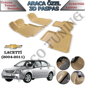 Rizline Chevrolet Lacetti Bej 3D Havuzlu Paspas