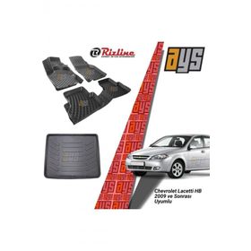 Rizline Chevrolet Lacetti HB 2009 Sonrası 3D Havuzlu Paspas + Bagaj Havuzu