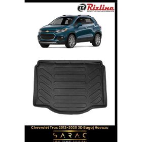 Rizline Chevrolet Trax 2020 Araca Özel Tasarım 3D Bagaj Havuzu