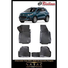 Rizline Chevrolet Trax 2020 Model 3D Havuzlu Paspas