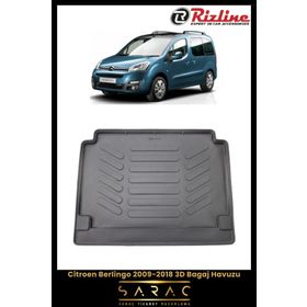 Rizline Citroen Berlingo 2009-2018 3D Bagaj Havuzu