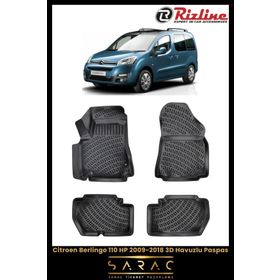 Rizline Citroen Berlingo 2013 3D Havuzlu Paspas