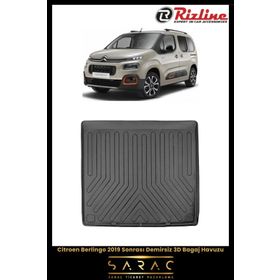 Rizline Citroen Berlingo 2019 Sonrası Demirsiz 3D Bagaj Havuzu