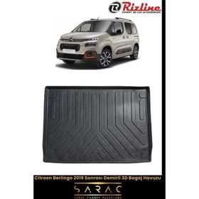 Rizline Citroen Berlingo 2020 Demirli 3D Bagaj Havuzu