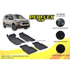 Rizline Citroen Berlingo 2020 Model 3D Havuzlu Paspas