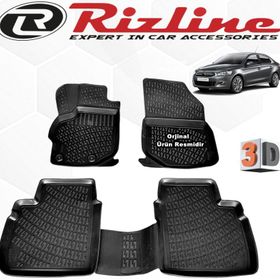 Rizline Citroen C-Elysee 2012+ 3D Havuzlu Paspas