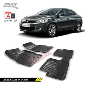 Rizline Citroen C-Elysee 3D Havuzlu Paspas