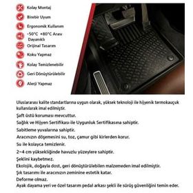 Rizline Citroen C2 2003-2009 3D Havuzlu Paspas