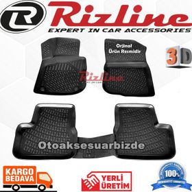Rizline Citroen C3 2003-2009 3d Havuzlu Paspas