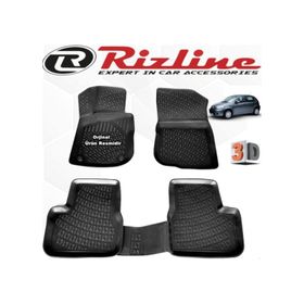 Rizline Citroen C3 2003 - 2009 Arası Siyah 3D Havuzlu Paspas