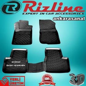Rizline Citroen C3 2009-2016 3d Havuzlu Paspas