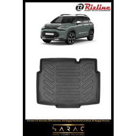 Rizline Citroen C3 Aircross Bagaj Hareketsiz Koltuk 2016 Sonrası 3D Alt Bagaj Havuzu