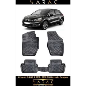 Rizline Citroen C4 2010 Model Yeni Kasa 3D Havuzlu Paspas