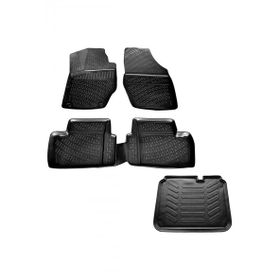 Rizline Citroen C4 2011-2017 Arası 3D Havuzlu Paspas ve 3D Bagaj Havuzu