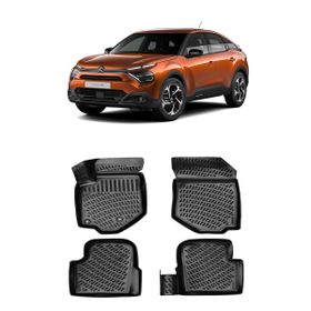 Rizline Citroen C4 2020 Sonrası Uyumlu 3D Havuzlu Siyah Paspas