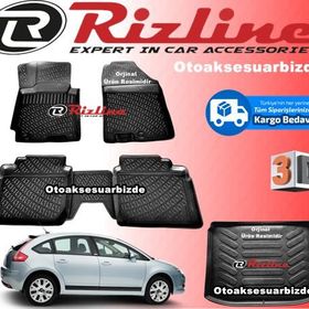 Rizline Citroen C4 3D Bagaj Havuzu