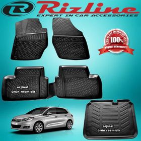 Rizline Citroen C4 3D Havuzlu Paspas