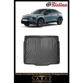 Rizline Citroen C4 Elektrikli 2022 Alt 3D Bagaj Havuzu