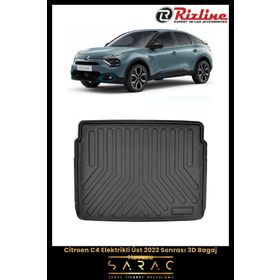 Rizline Citroen C4 Elektrikli 2022 Sonrası 3D Havuzlu Paspas