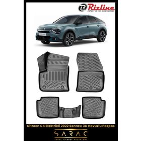 Rizline Citroen C4 Elektrikli 2022 Sonrası 3D Havuzlu Paspas
