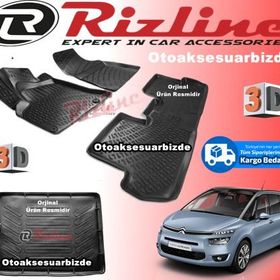 Rizline Citroen C4 Grand Picasso 3D Havuzlu Paspas