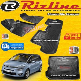 Rizline Citroen C4 Grand Picasso 3D Havuzlu Paspas
