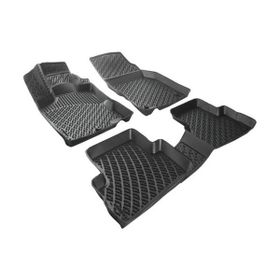 Rizline Citroen C4 Grand Picasso 7 Koltuk 2006-2013 Sonrası Siyah 3D Havuzlu Paspas
