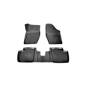 Rizline Citroen C4 HB 2004 - 2010 Arası Siyah 3D Havuzlu Paspas