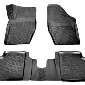 Rizline Citroen C4 HB 2004 - 2010 Arası Siyah 3D Havuzlu Paspas