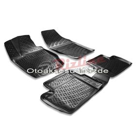 Rizline Citroen C4 Hb 2011 2017siyah 3D Havuzlu Paspas