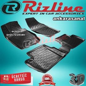 Rizline Citroen C4 Hb 2011 2017siyah 3D Havuzlu Paspas