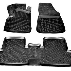 Rizline Citroen C4 Picasso 2013 - 2020 Arası Siyah 3D Havuzlu Paspas