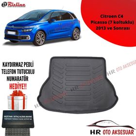 Rizline Citroen C4 Picasso 2013 3D Havuzlu Paspas
