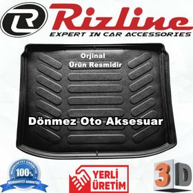 Rizline Citroen C4 Siyah 2004 2010 3D Bagaj Havuzu