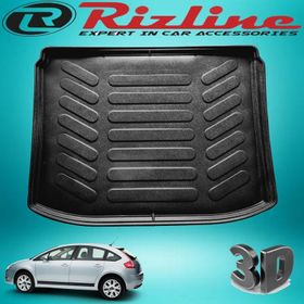 Rizline Citroen C4 Siyah 2004 2010 3D Bagaj Havuzu
