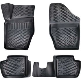 Rizline Citroen C4 Siyah 2004-2010 Arası 4 Parça 3D Havuzlu Paspas