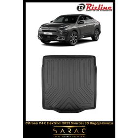 Rizline Citroen C4X 2023 Sonrası 3D Bagaj Havuzu