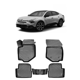 Rizline Citroen C4X 2023 Sonrası 3D Siyah Havuzlu Paspas