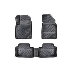 Rizline Citroen C5 2001-2007 Arası Siyah 3D Havuzlu Paspas