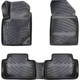 Rizline Citroen C5 2001-2007 Arası Siyah 3D Havuzlu Paspas