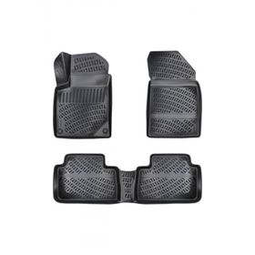 Rizline Citroen C5 2001-2007 Arası Siyah Uyumlu 3D Havuzlu Paspas
