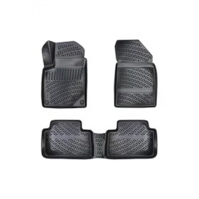 Rizline Citroen C5 2001-2007 Arası Siyah Uyumlu 3D Havuzlu Paspas