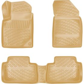 Rizline Citroen C5 2001-2007 Uyumlu 3D Havuzlu Bej Paspas