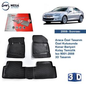 Rizline Citroen C5 2008+ 3D Havuzlu Paspas